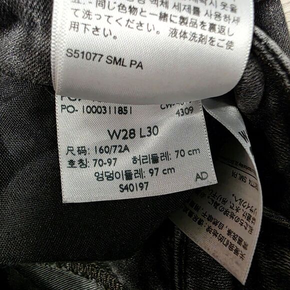 Levi's 721 High Rise Skinny Vintage Wash Black Jeans Size 28 - Picture 7 of 10